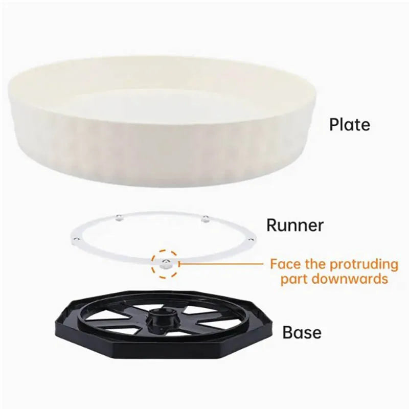 360° Rotating Spice & Cosmetics Organizer Rack
