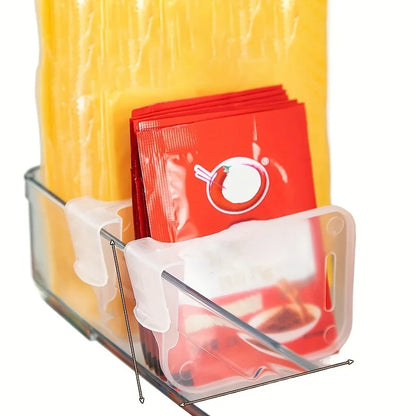 Adjustable Clear Refrigerator Organizer Dividers (5–20 Pcs)