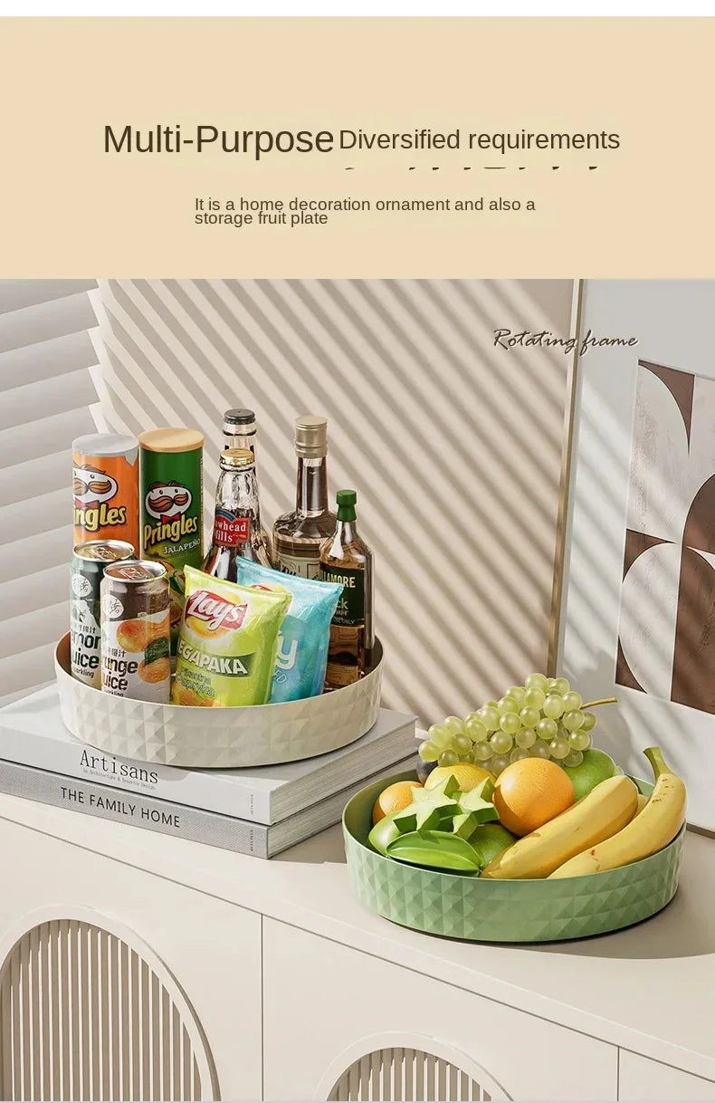 360° Rotating Spice & Cosmetics Organizer Rack