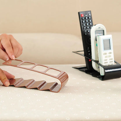 4-Compartment Remote Control Desk Organizer
