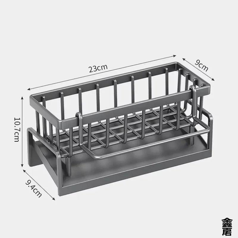Tap-Mounted Kitchen Spice & Sink Organizer Rack