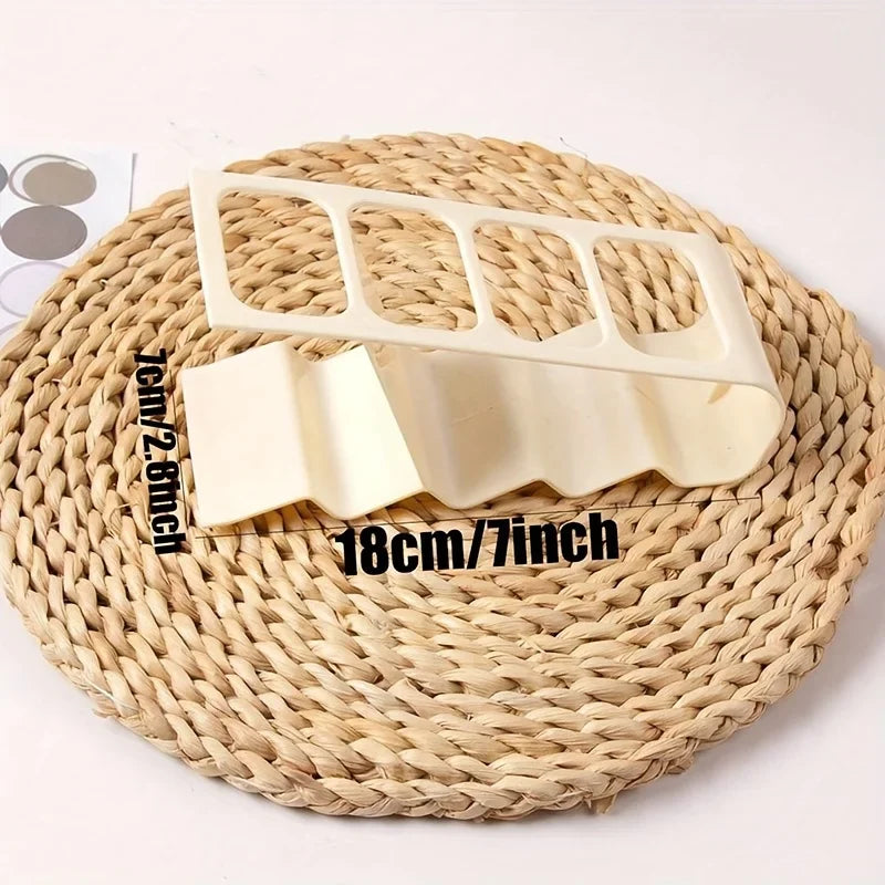 4-Compartment Remote Control Desk Organizer