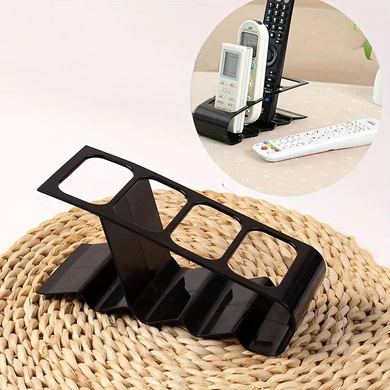4-Compartment Remote Control Desk Organizer