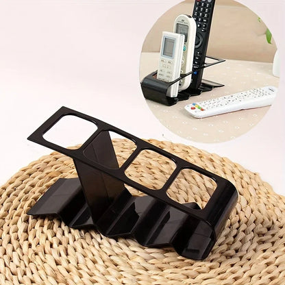 4-Compartment Remote Control Desk Organizer