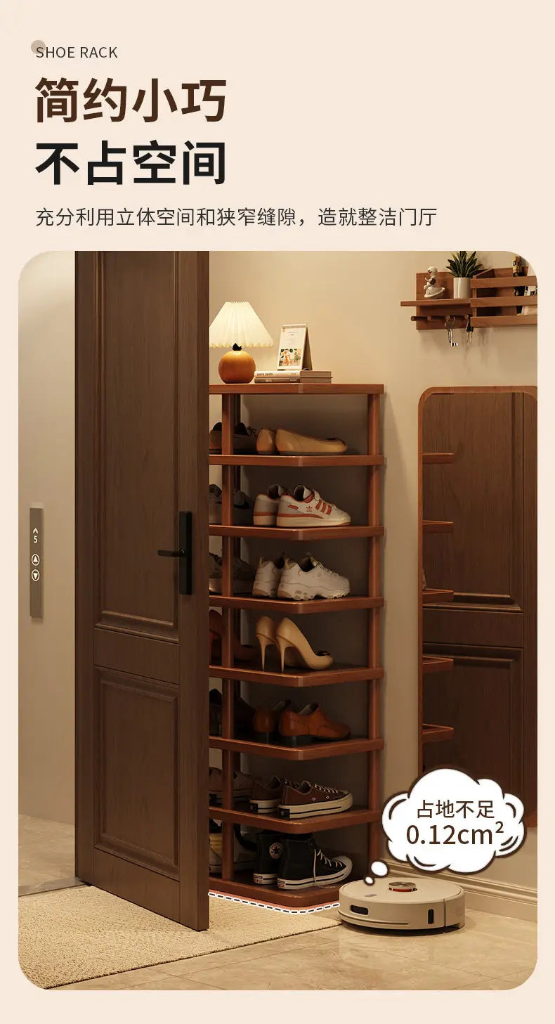 Luxury Minimalist Narrow Shoe Rack Organizer