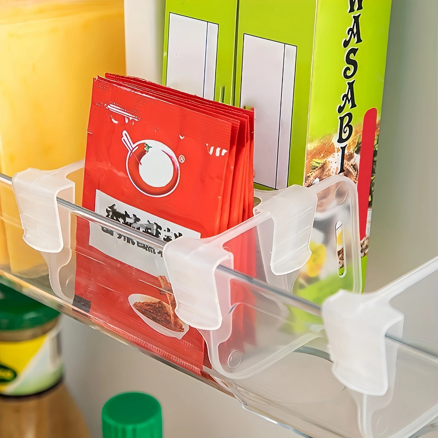 Adjustable Clear Refrigerator Organizer Dividers (5–20 Pcs)