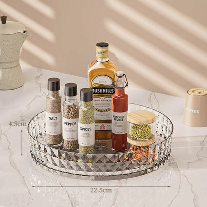 360° Rotating Spice & Cosmetics Organizer Rack