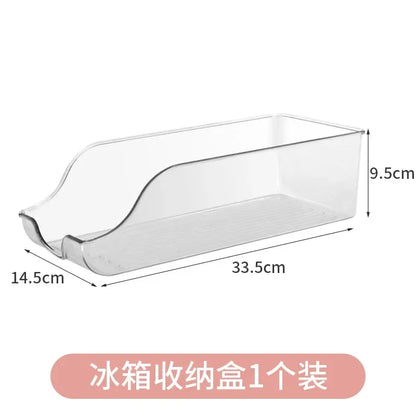 Auto-Rolling Refrigerator Can Organizer Bin