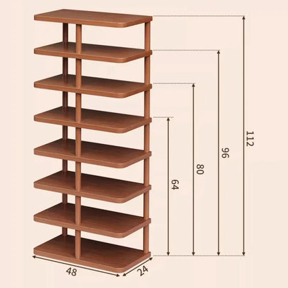 Luxury Minimalist Narrow Shoe Rack Organizer
