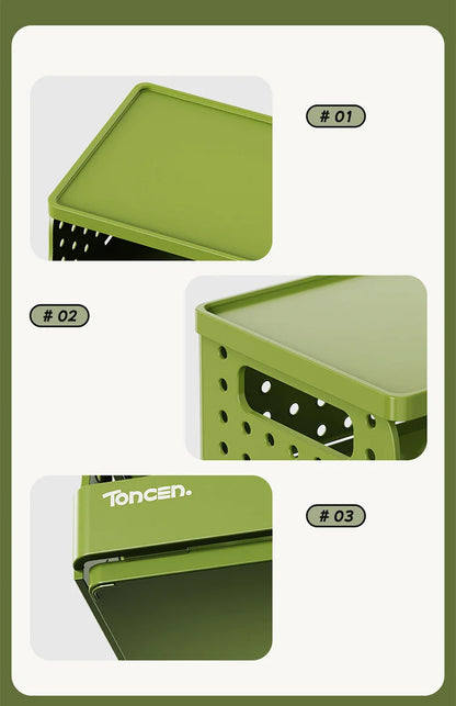 3-Tier Stackable Desk Organizer Box