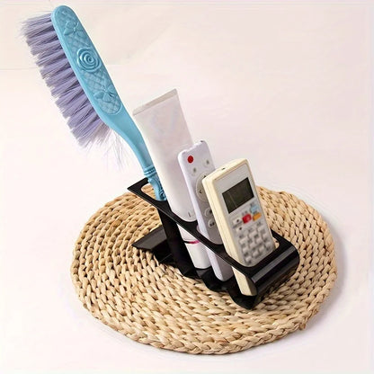 4-Compartment Remote Control Desk Organizer