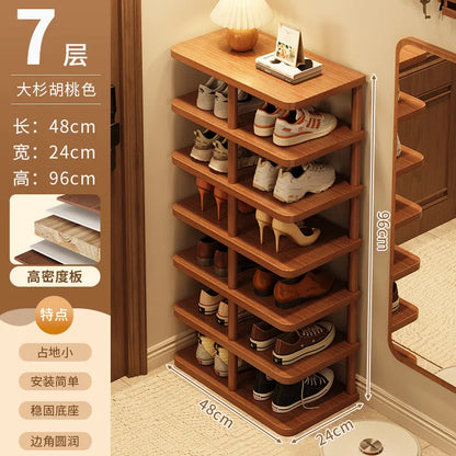 Luxury Minimalist Narrow Shoe Rack Organizer