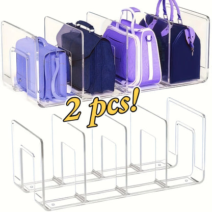 Transparent Bag & Accessories Organizer with Compartments