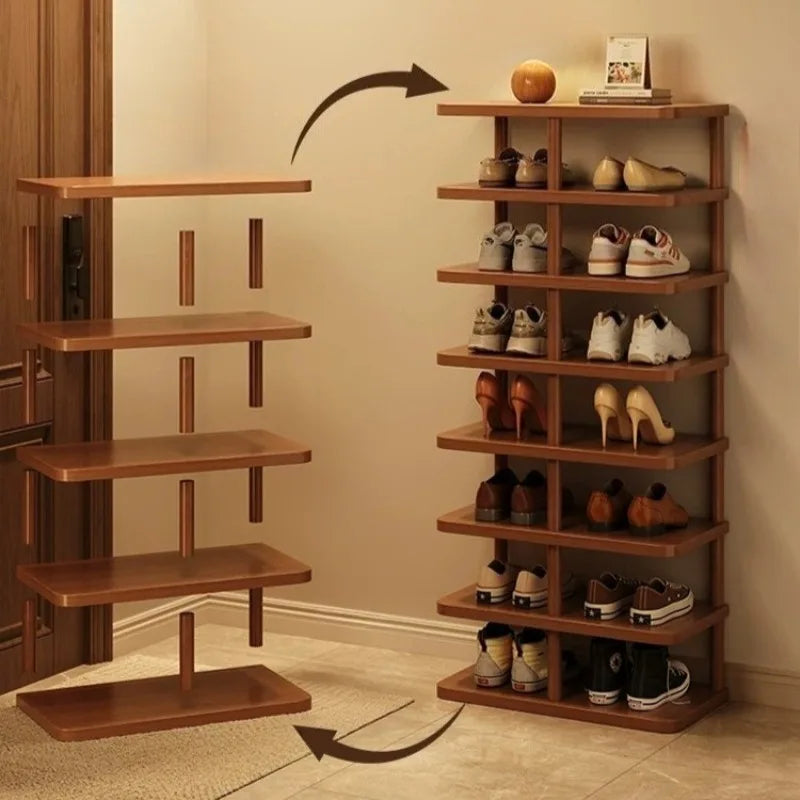 Luxury Minimalist Narrow Shoe Rack Organizer
