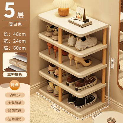 Luxury Minimalist Narrow Shoe Rack Organizer