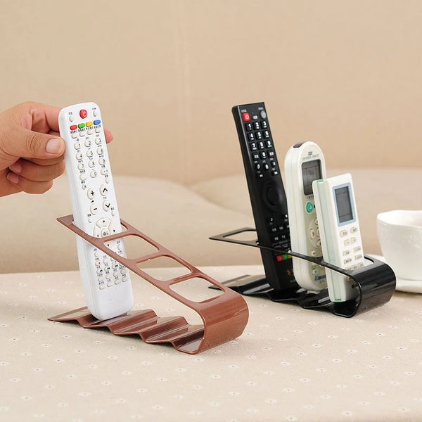 4-Compartment Remote Control Desk Organizer