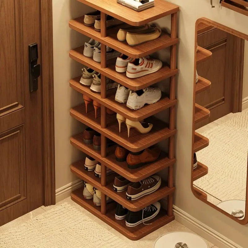 Luxury Minimalist Narrow Shoe Rack Organizer