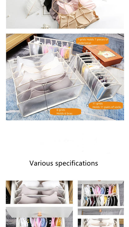 Drawer Organizer for Clothes & Accessories