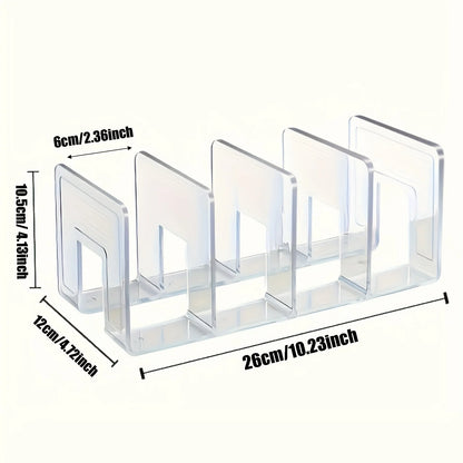 Transparent Bag & Accessories Organizer with Compartments