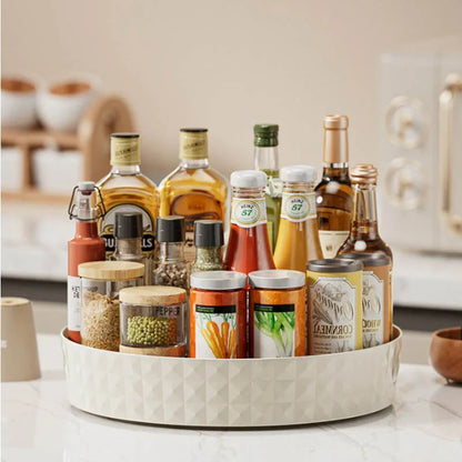 360° Rotating Spice & Cosmetics Organizer Rack
