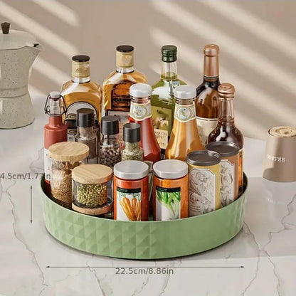 360° Rotating Spice & Cosmetics Organizer Rack
