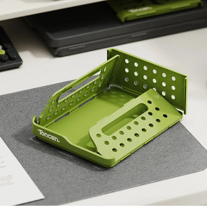 3-Tier Stackable Desk Organizer Box