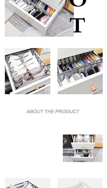 Drawer Organizer for Clothes & Accessories