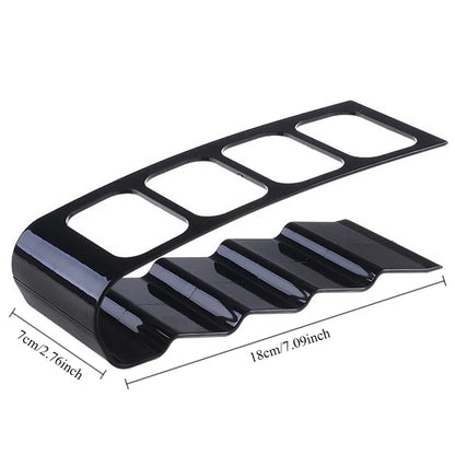 4-Compartment Remote Control Desk Organizer