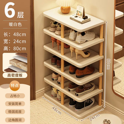 Luxury Minimalist Narrow Shoe Rack Organizer