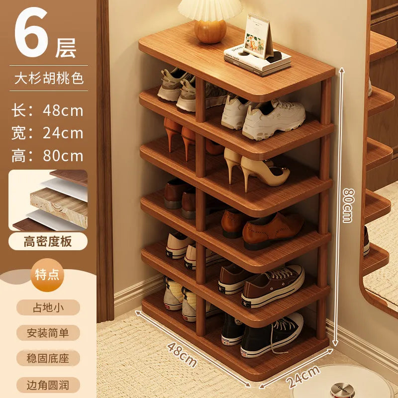 Luxury Minimalist Narrow Shoe Rack Organizer