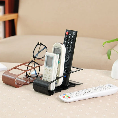 4-Compartment Remote Control Desk Organizer