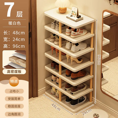 Luxury Minimalist Narrow Shoe Rack Organizer