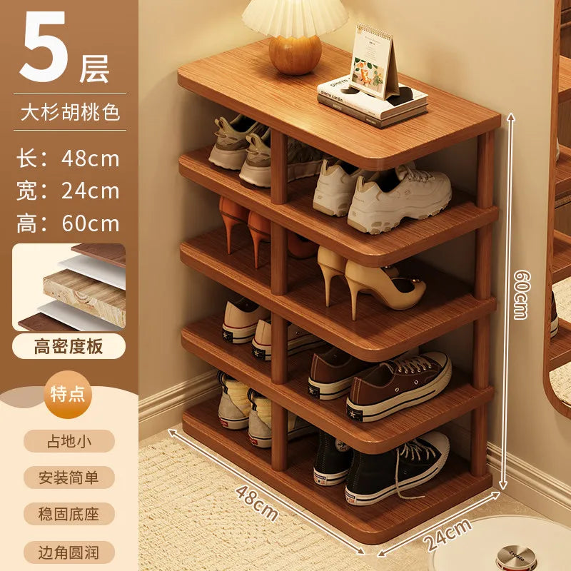 Luxury Minimalist Narrow Shoe Rack Organizer